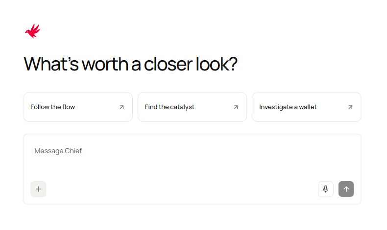 Raven research composer with Follow the flow, Find the catalyst and Investigate a wallet starters
